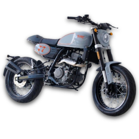 Tracker 125 : Moto Néo-Rétro 125 cm³ Performante et Accessible