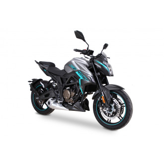 Voge 300R Gris Matte/Bleu 4T VOGE 300 R GRIS EURO 5